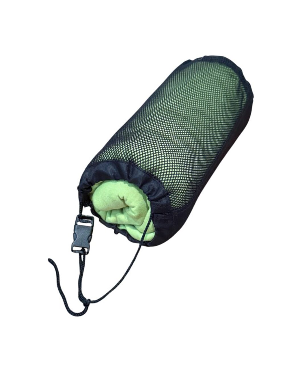 Travelon Packable Lightweight Green/Yellow Travel Blanket